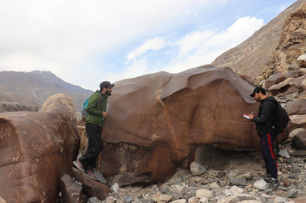 Community outreach at the Thalpan Rock Carvings in Pakistan - Cultural ...